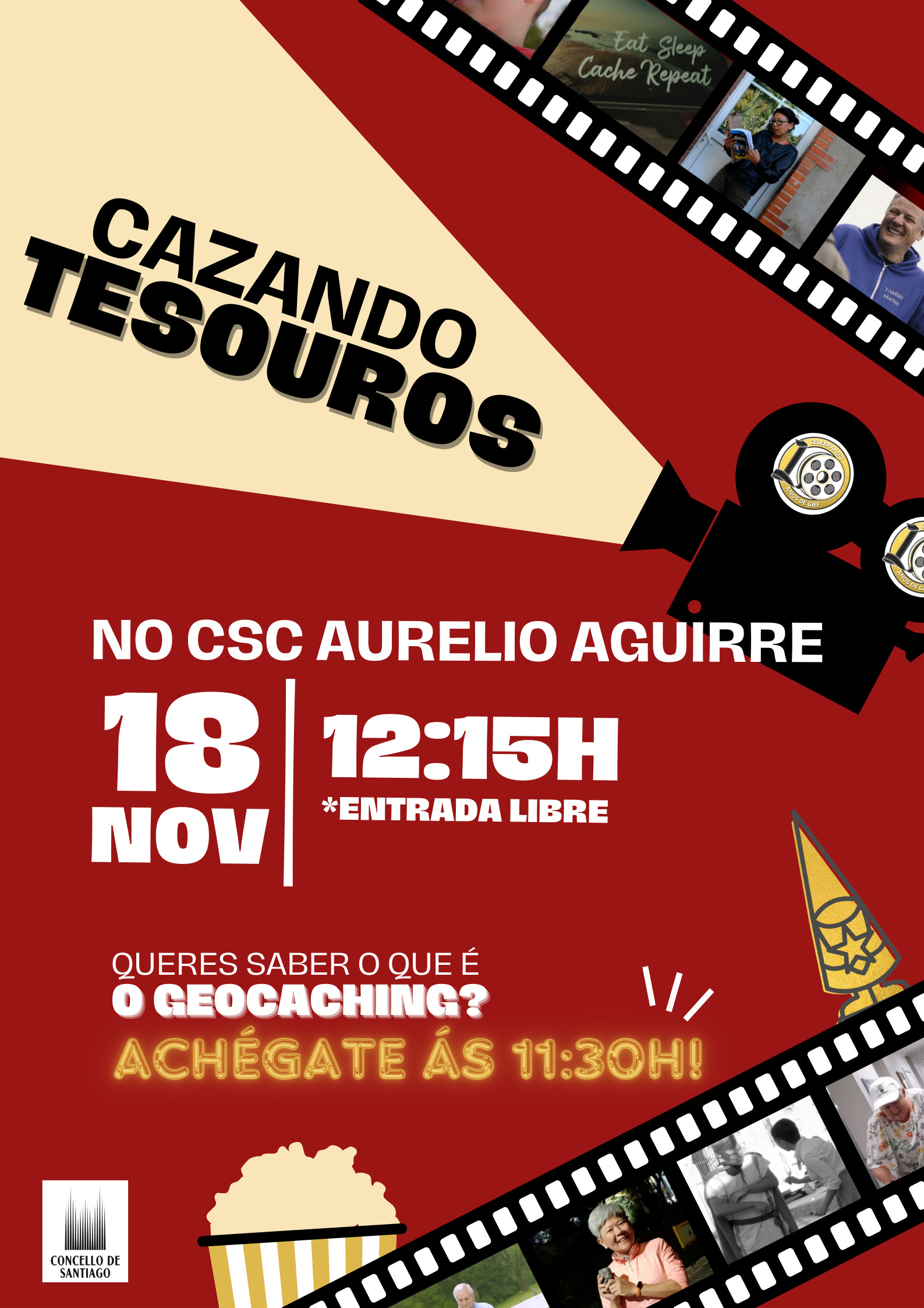 Algo fallou, debería estar o cartel anunciador