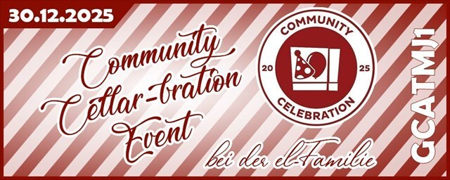 Community Cellar-bration Event bei der el-Familie - GCATMJ1 
