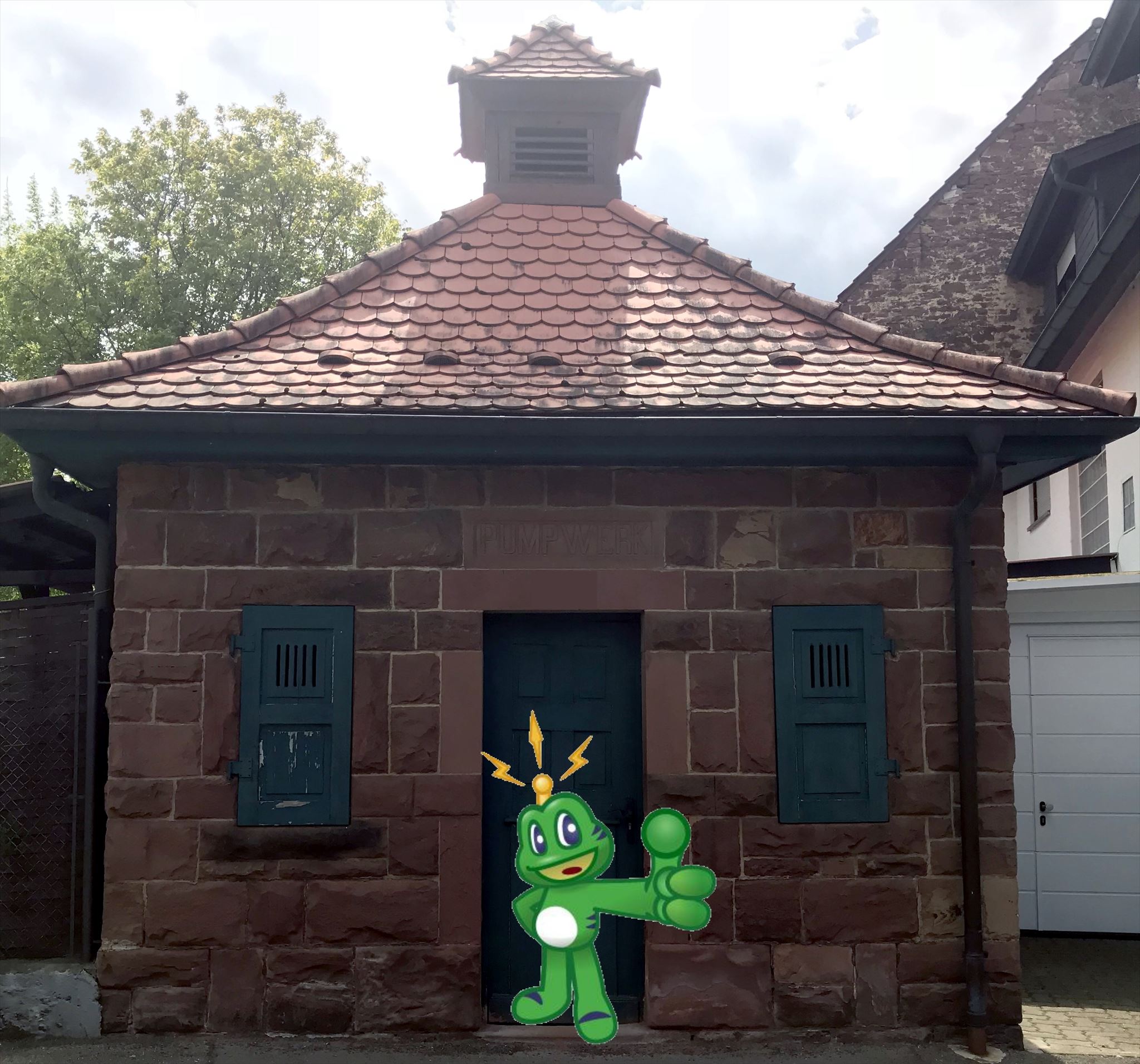 Pumphäuschen