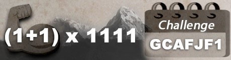 GCAFJF1 - Challenge - (1 + 1) x 1111