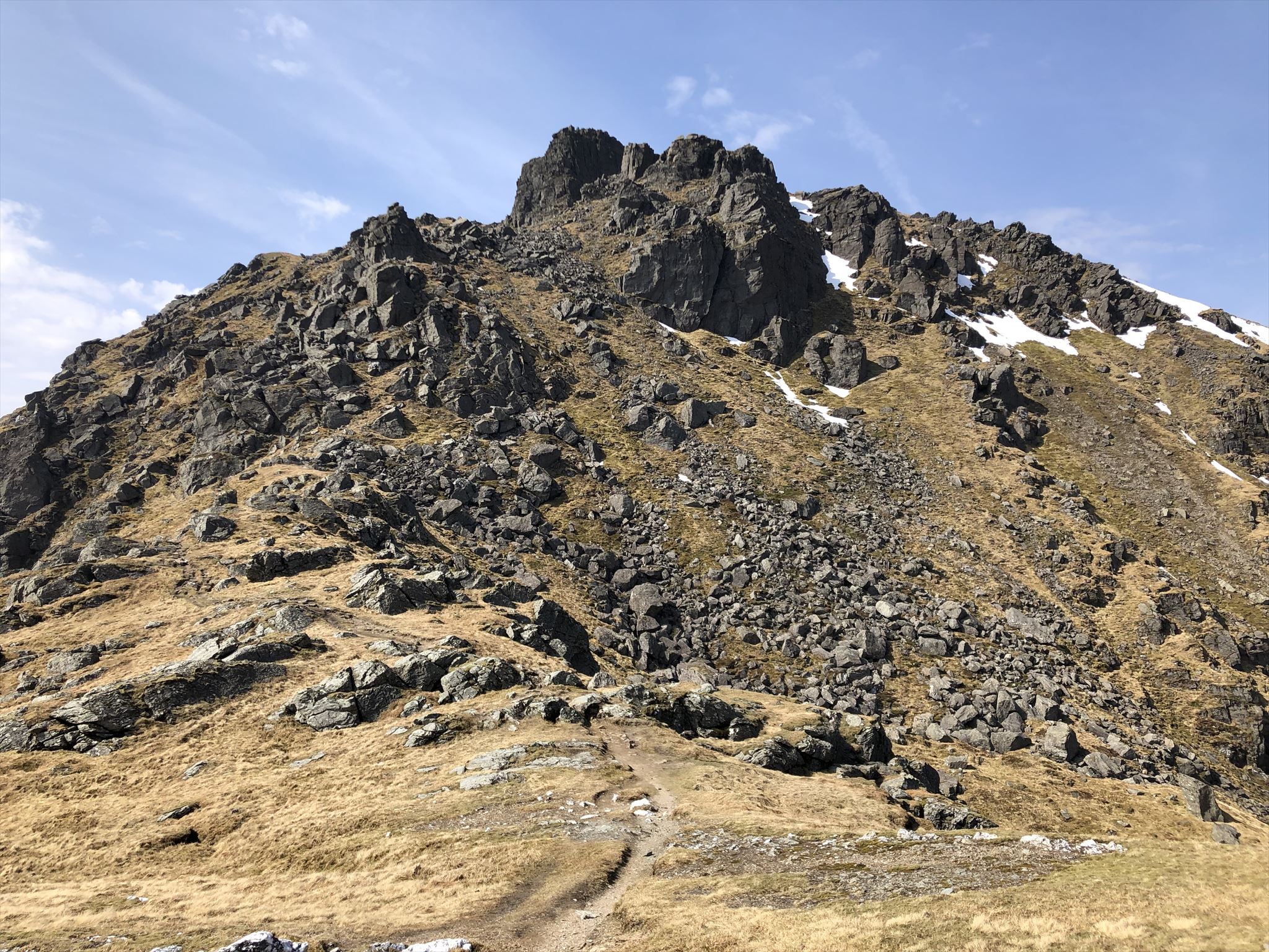 Beinn Narnain from below