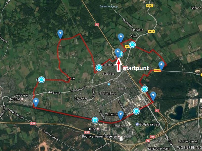 de route