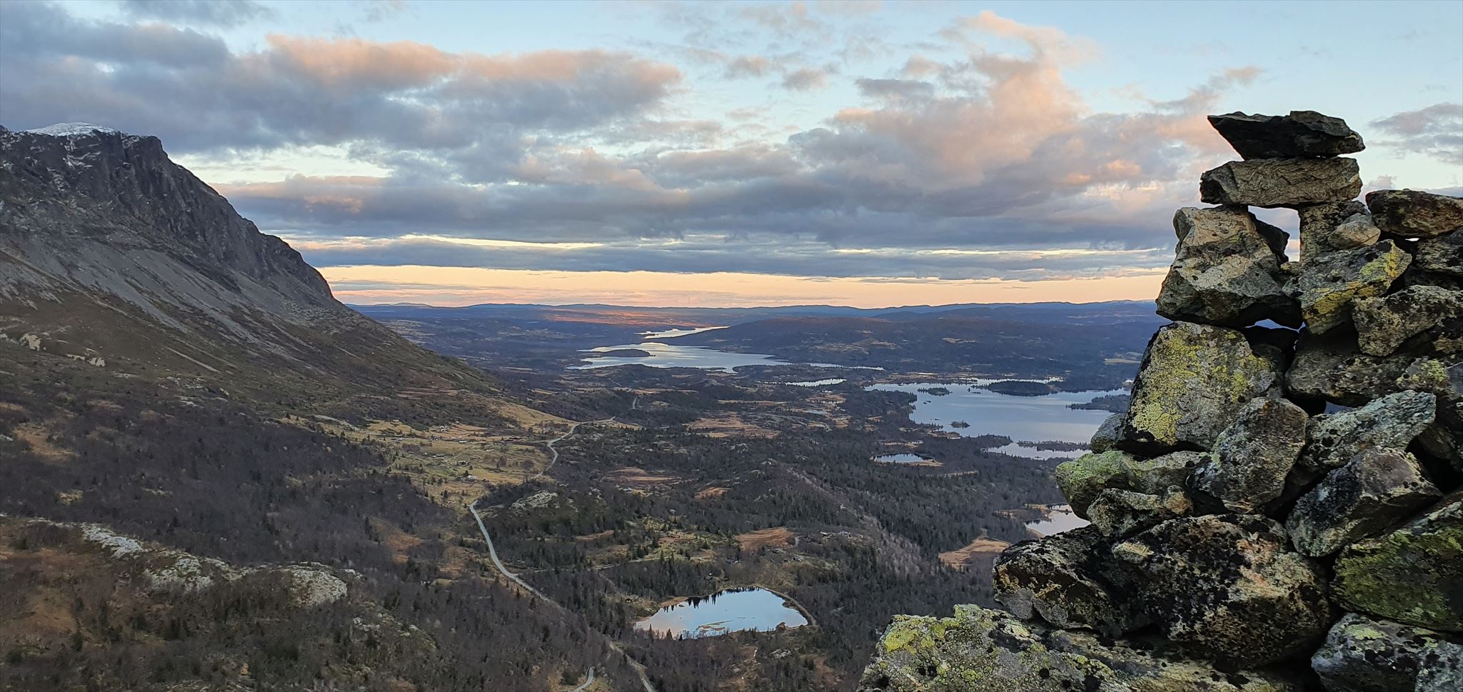 Utsikt mot øst
