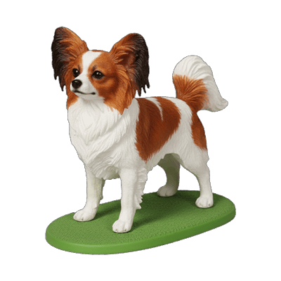 Papillon - Dog figurines