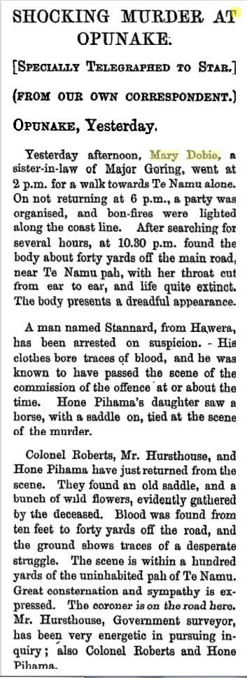 The Hawera Star headline