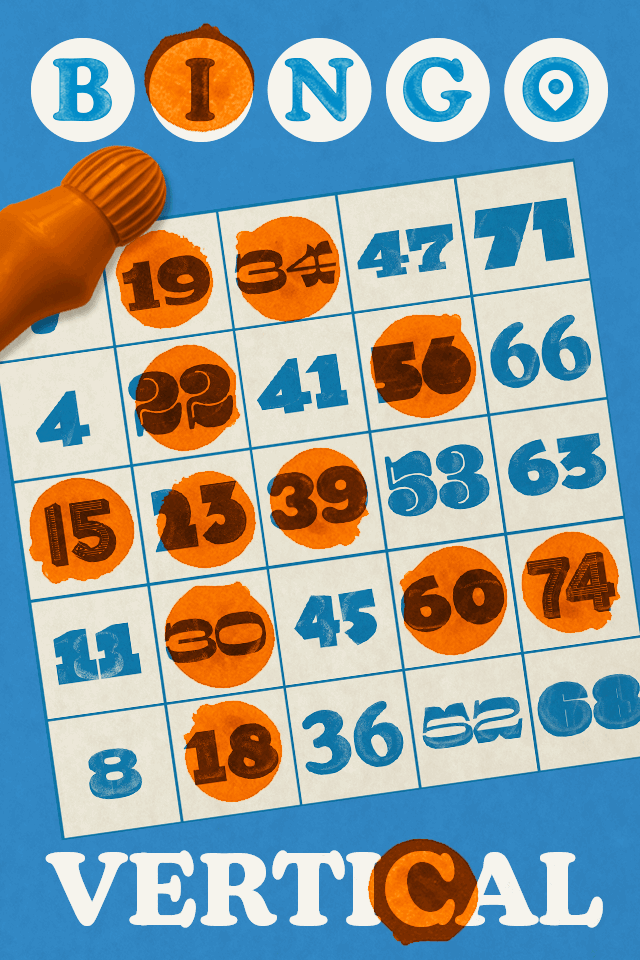 Bingo 2026: Vertical Bingo