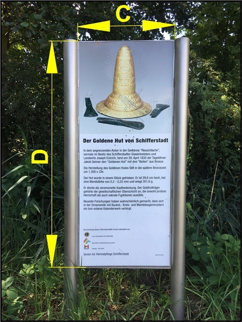 Goldene Hut von Schifferstadt