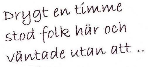 Ett litet minne