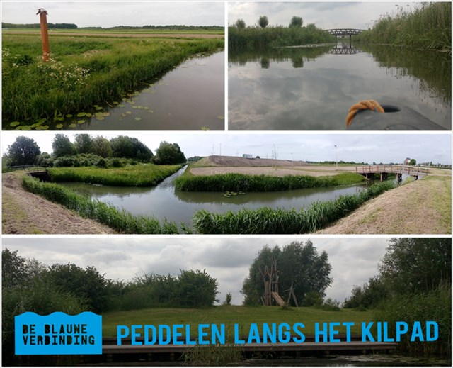 Blauwe Verbinding ~ Peddelen Kilpad