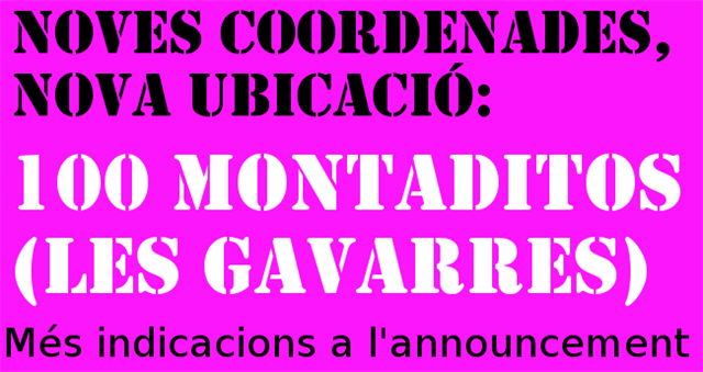 Noves coordenades: 100 Montaditos (les Gavarres)