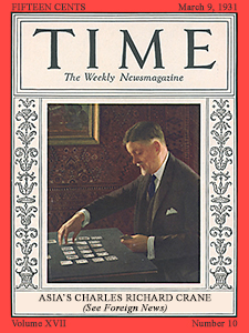 Charles Richard Crane as U.S. Ambassador to China