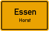 Ortsschild Essen-Horst