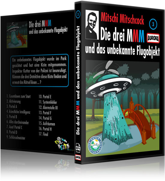 Die drei MMM und das unbekannte Flugobjekt - Cover