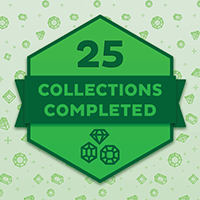25 Collections Completed