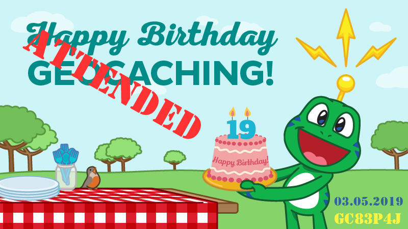 Gc83p4j Happy Birthday Geocaching Event Cache In Sachsen