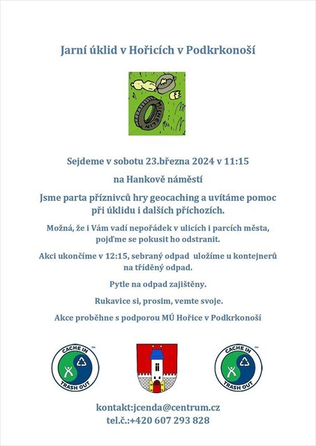 Leták - pozvánka na akci