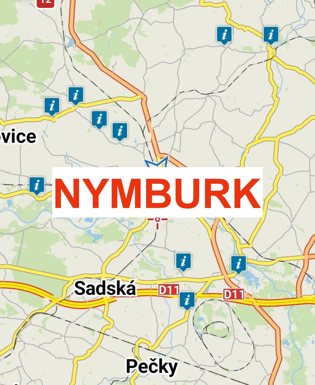 Keše série regionu