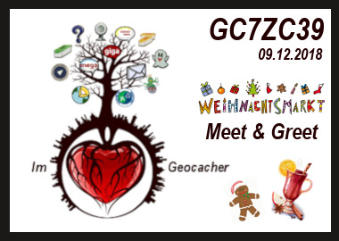 Im ❤ Geocacher ☕Weihnachtsmarkt Meet and Greet ☕