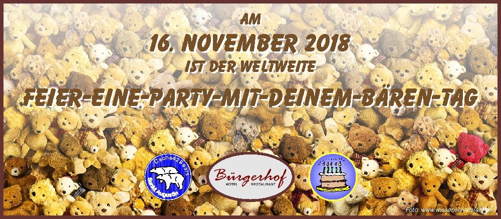 C42B - Feier-eine-Party-mit-Deinem-Bären-Tag 2018