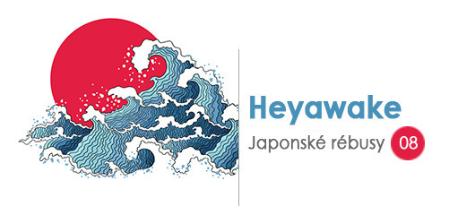 Japonské rébusy 8 - Heyawake
