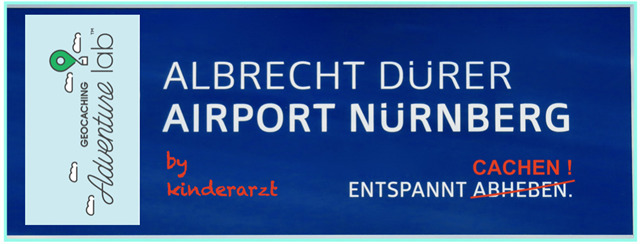 Banner 'Airport Nürnberg'