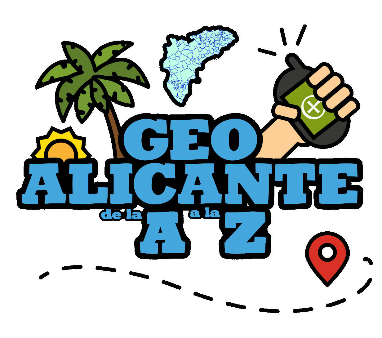 Logo GEOALICANTE DE LA A A LA Z