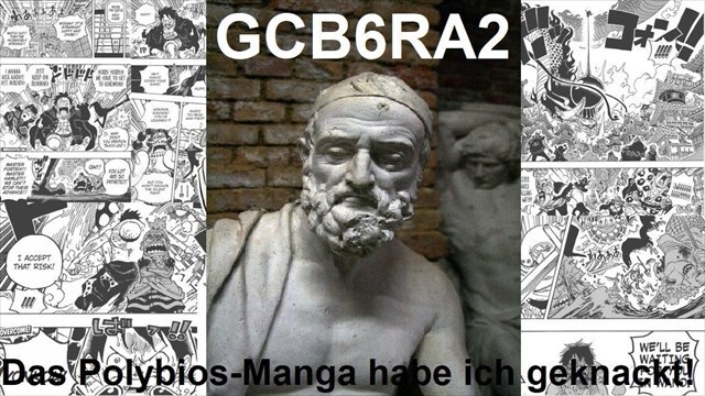 GCB6RA2 - Polybios-Manga zum Blue Switch Day Hider Souvenir