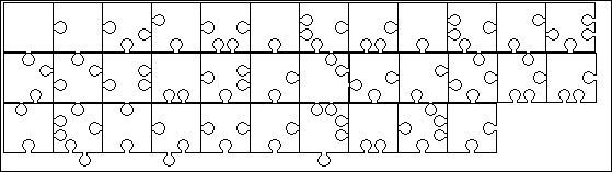 Puzzel Bankje 31 Oost
