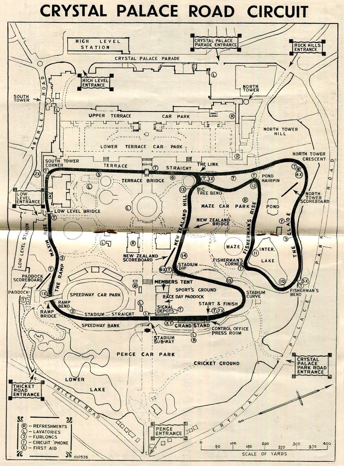 Crystal Palace Race Circuit