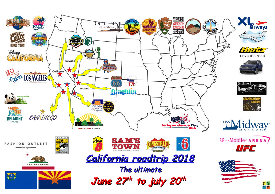 USA ROAD TRIP 2018