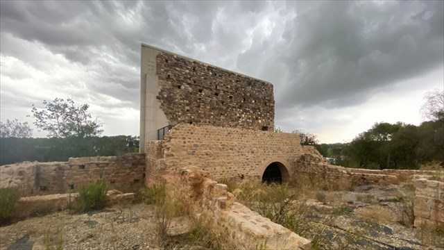 Fotografia actual del Castell de Canals