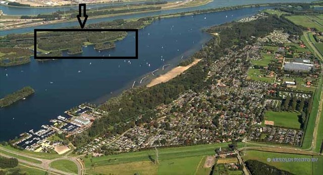 Wijde Slik Luchtfoto