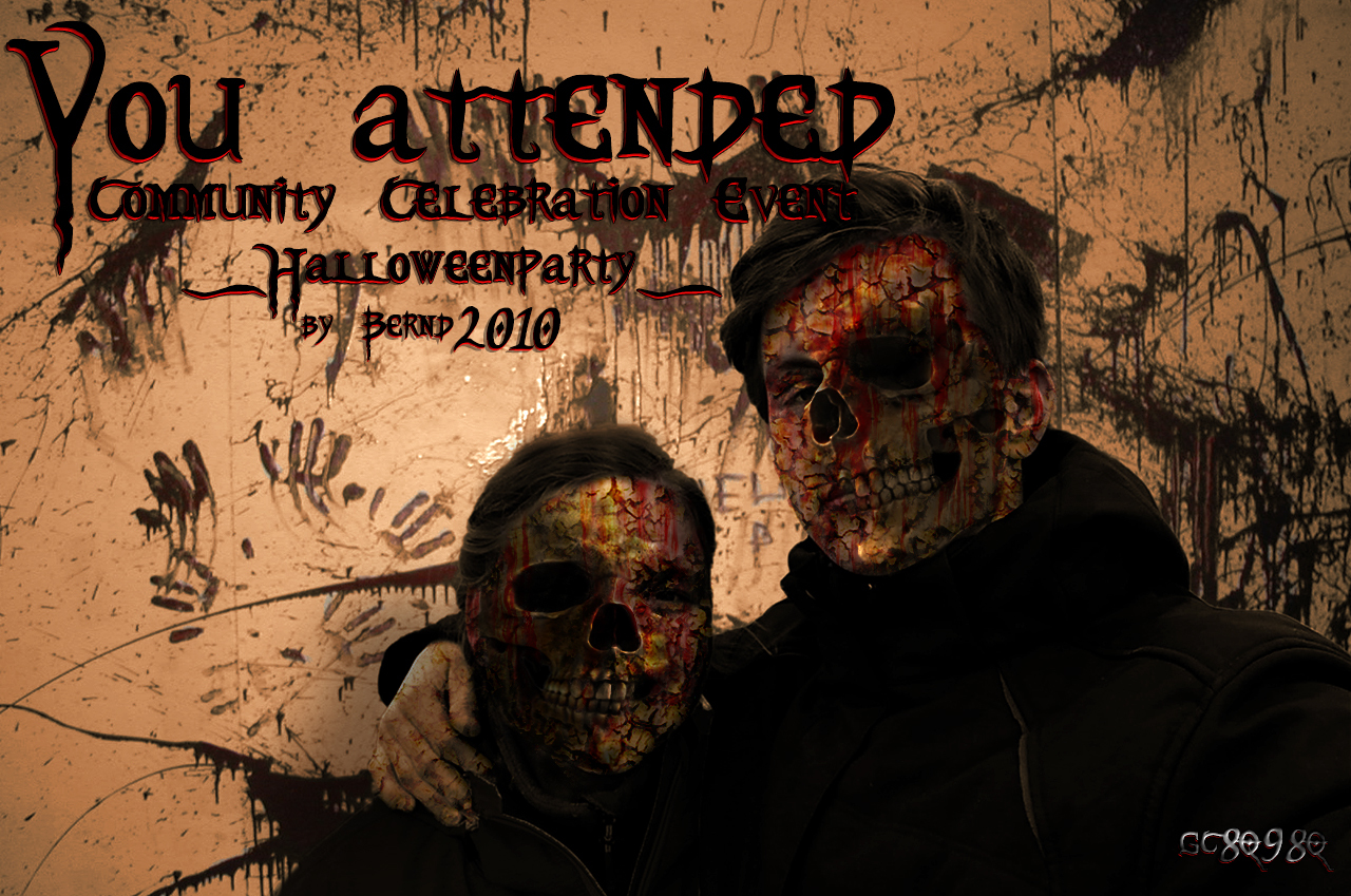 Community Celebration Event 2020 - Halloweenparty - Banner