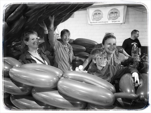 Say goodbye at the end.