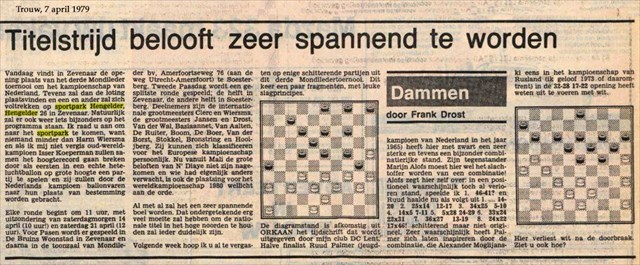 Krantenartikel Trouw