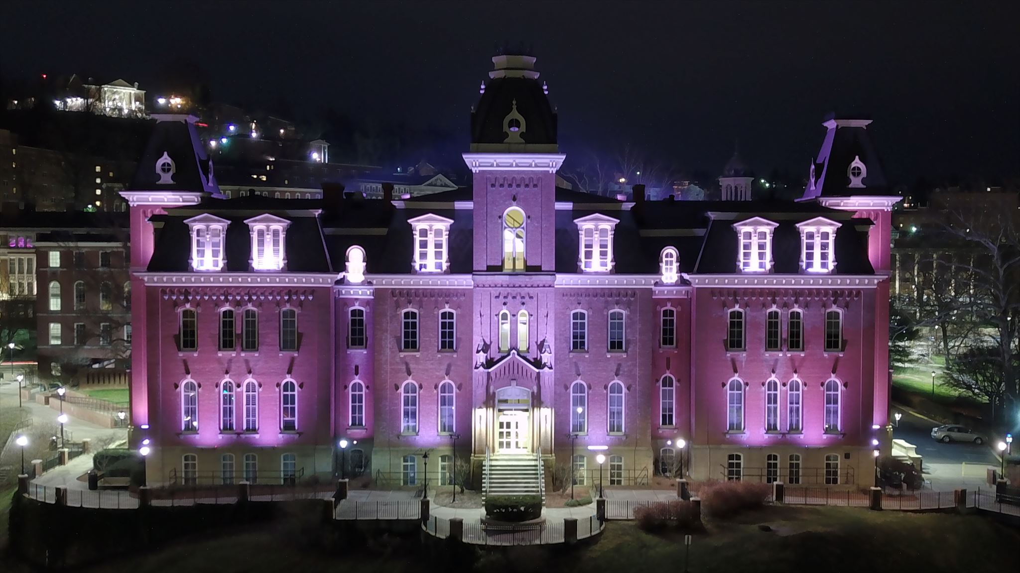 Woodburn Hall at Night