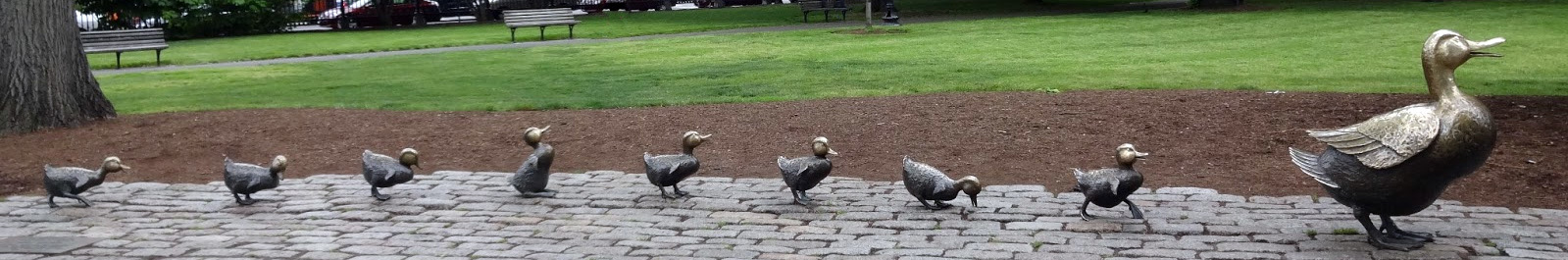 Make Way for Ducklings Sculpture