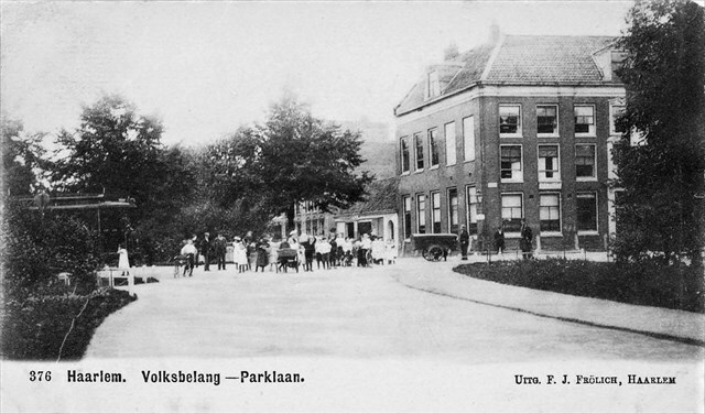 Historische foto van de halte