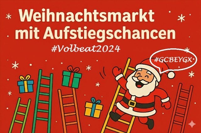 Weihnachtsmarkt mit Aufstiegschancen