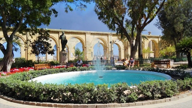 Upper Barrakka Gardens - Valletta, Malta