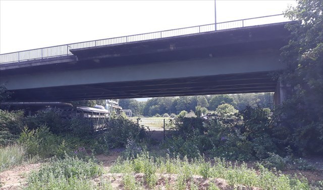 Anschluß Richtung Osten zur Hoheward-Halde.