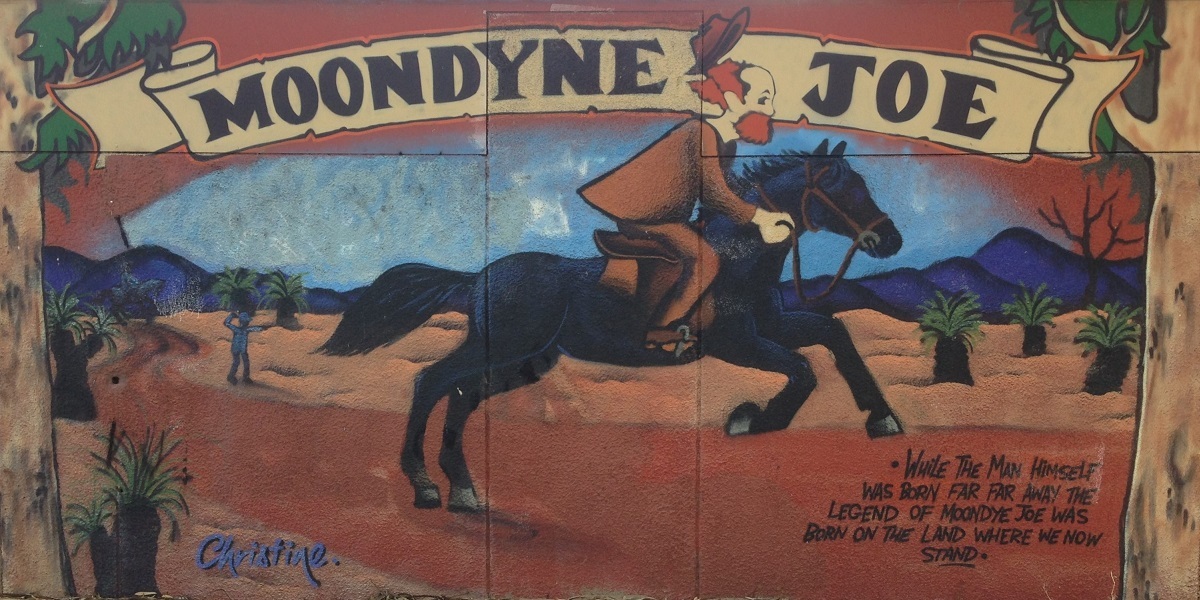 Moondyne Joe on horseback