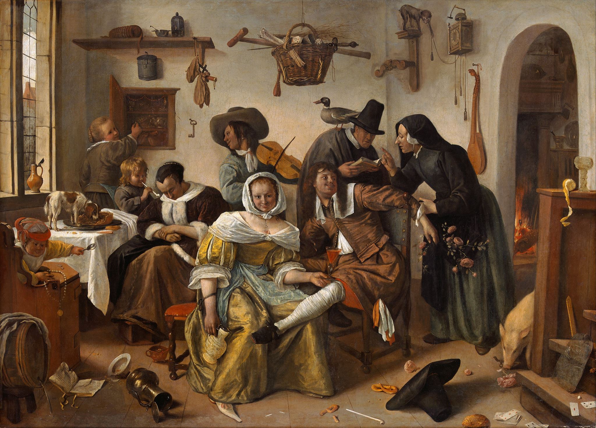 Huishouden van Jan Steen