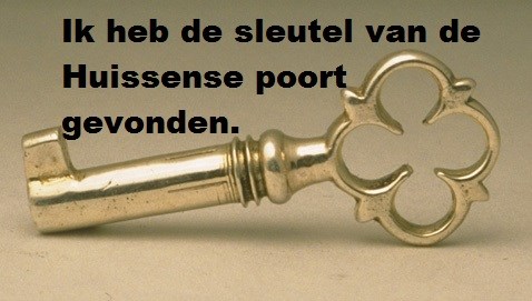 sleutel huissense stadspoort sleutel huissense stadspoort
