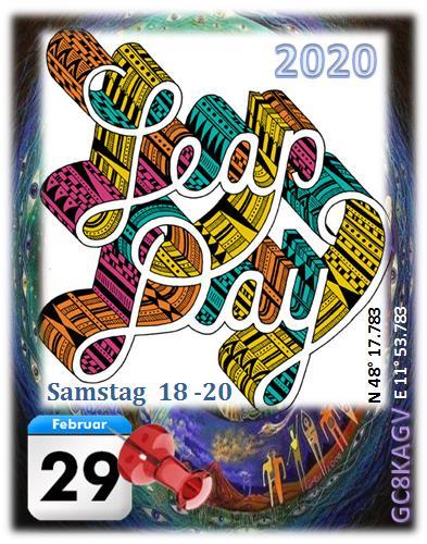 GC8KAGV Leap Day - Ngày nhuận 2020