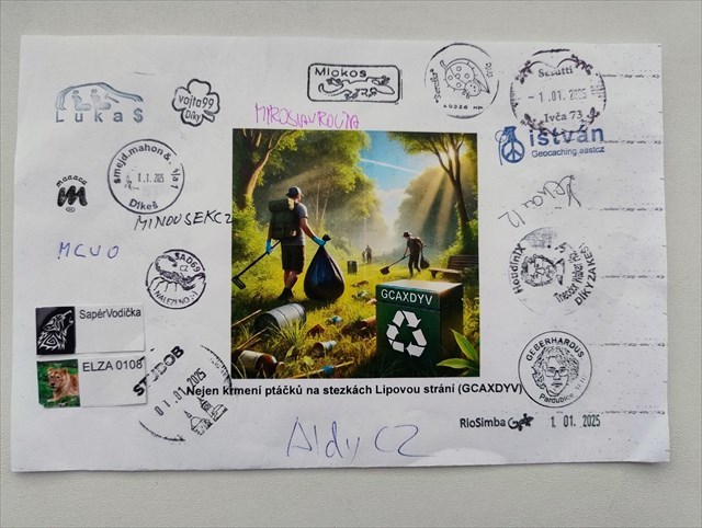 logbook Nejen krmení ptáčků na stezkách Lipovou strání