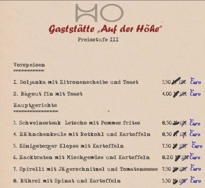 HO Gaststätte