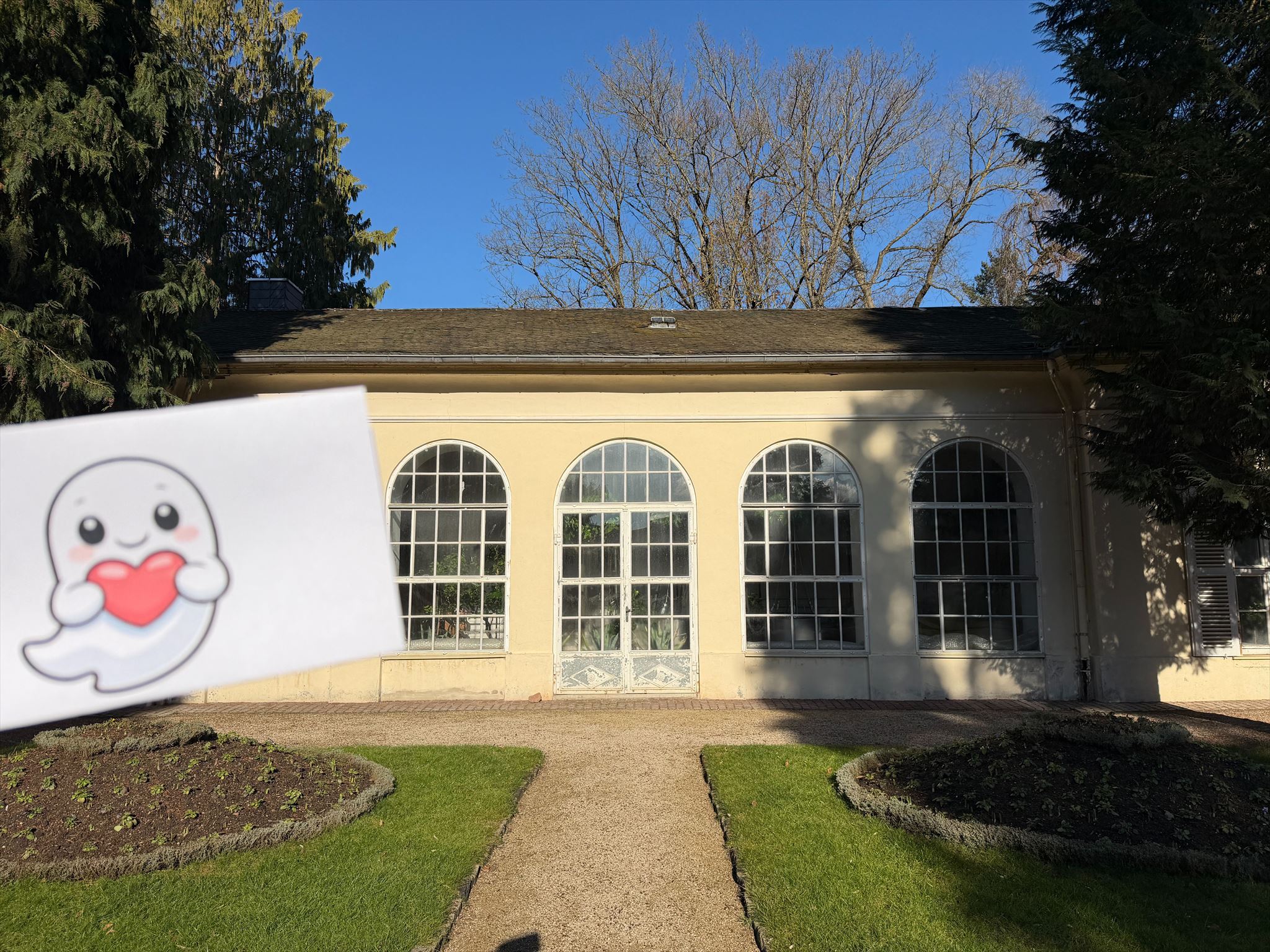 Kleiner Geist bei der Orangerie