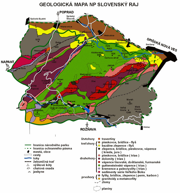 Slovensky raj Geology 2