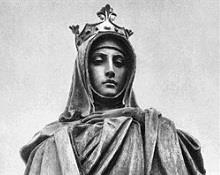 St Agnes of Bohemia statue at Václavské square